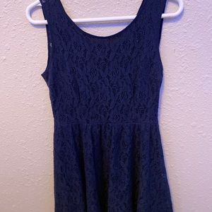 Navy blue dress